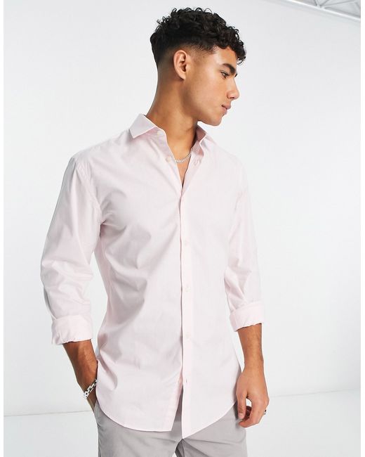 French Connection slim formal long sleeve shirt