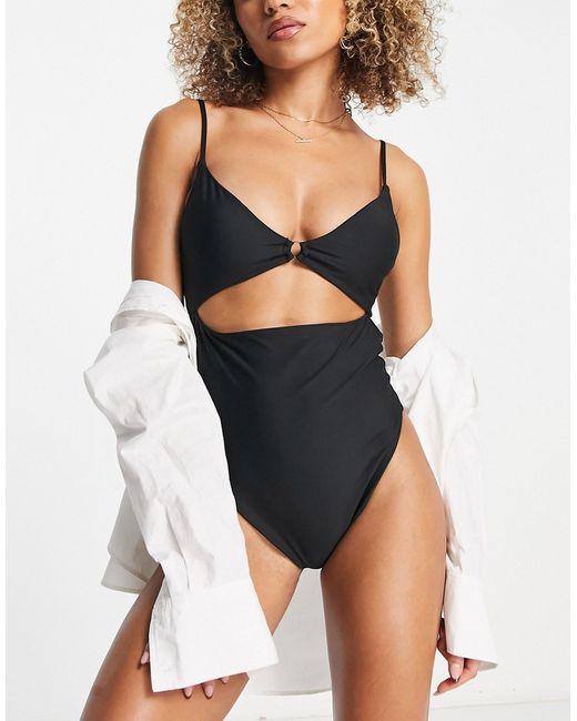 Volcom simply seamless cut out swimsuit