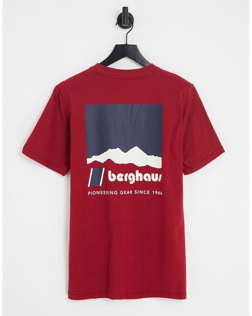 Berghaus Skyline Lhotse T-shirt burgundy-