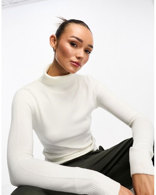 French Connection ribbed turtle neck sweater