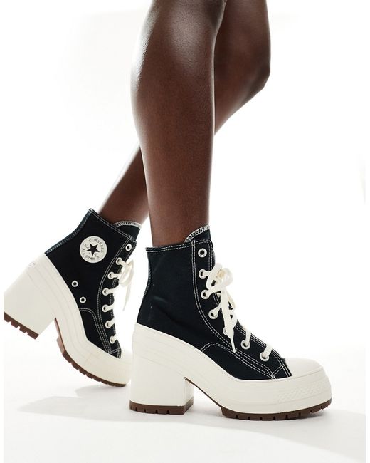 Converse Chuck Taylor 70s Hi Deluxe heeled sneaker boots