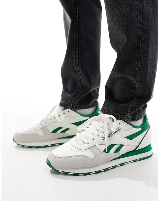 Reebok Classic Leather 1983 Vintage sneakers with green detail