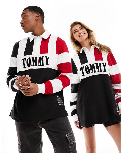 Tommy Jeans Remastered rugby shirt