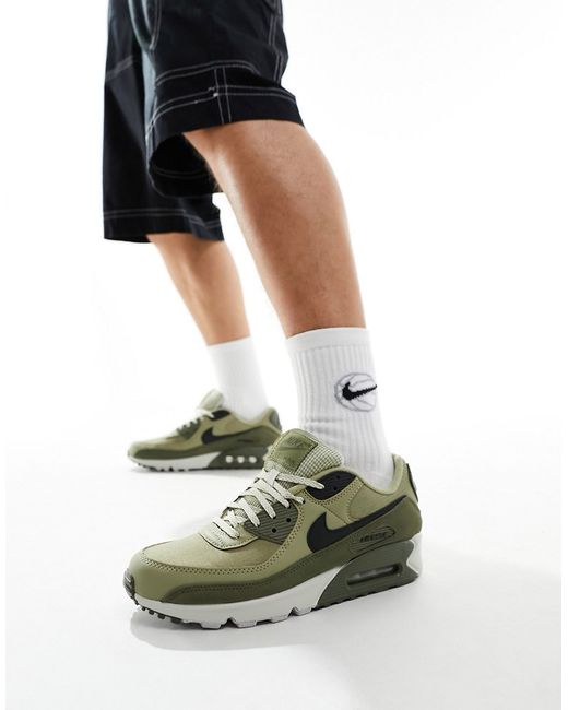 Nike Air Max 90 sneakers green multi-