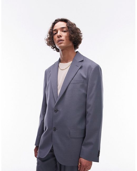 Topman relaxed suit jacket