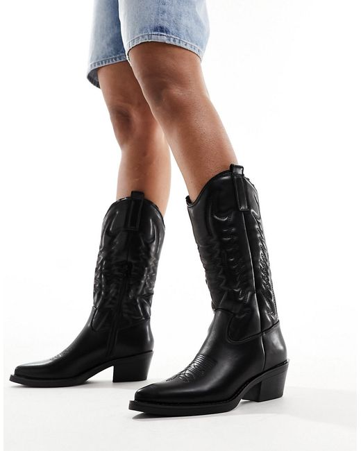 Truffle Collection heeled western boots