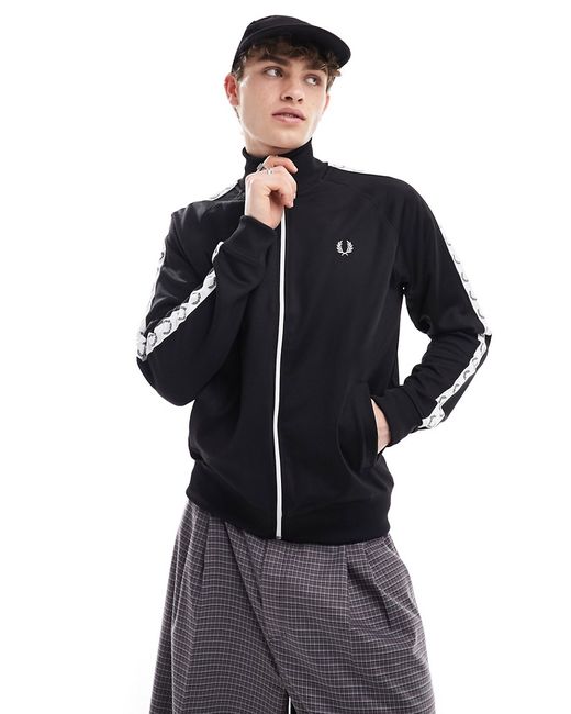 Fred Perry taped track jacket