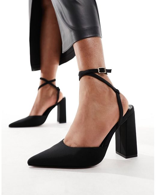 Asos Design Paige high block heels
