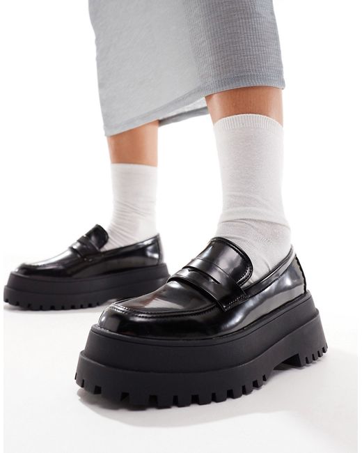 London Rebel chunky loafers