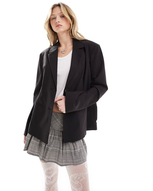 Collusion relaxed oversized blazer