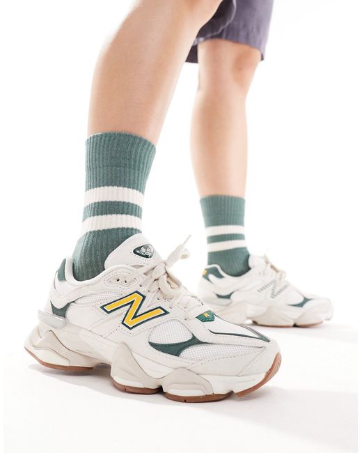 New Balance 9060 sneakers green exclusive to