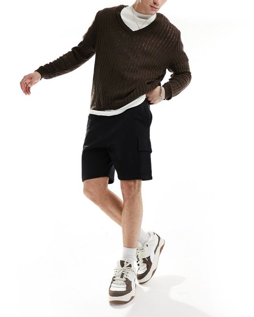 Asos Design slim shorts with cargo pocket