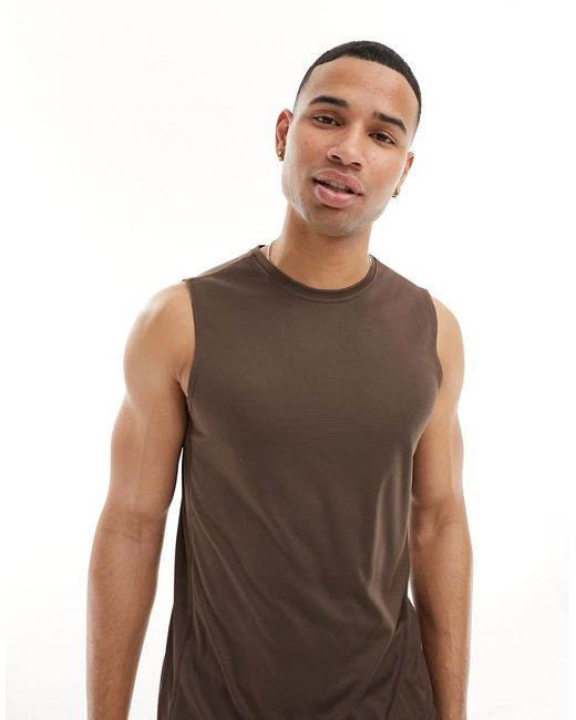 Asos 4505 icon training sleeveless t-shirt with quick dry