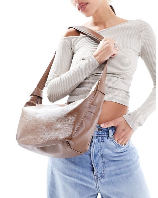 Glamorous slouchy oversized shoulder bag