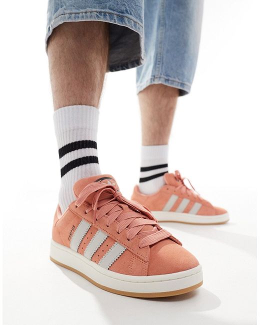Adidas Originals Campus 00s sneakers peach and white-