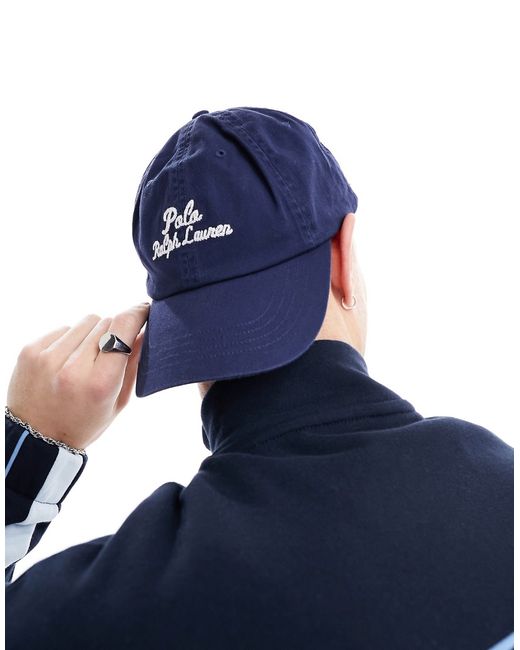 Polo Ralph Lauren script logo twill baseball cap