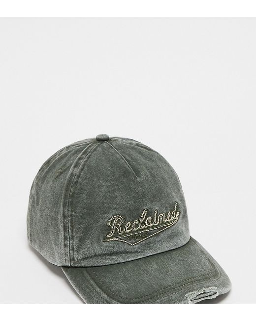 Reclaimed Vintage Y2K trucker cap washed olive-