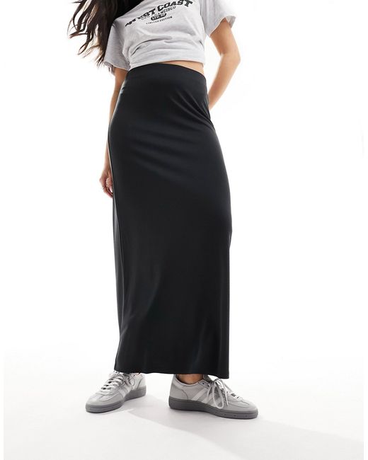 Monki super soft maxi skirt
