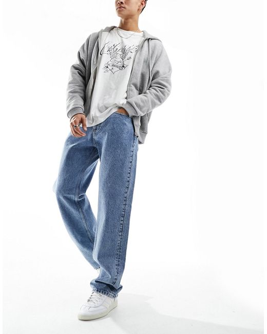 Calvin Klein Jeans 90s straight leg jeans light wash