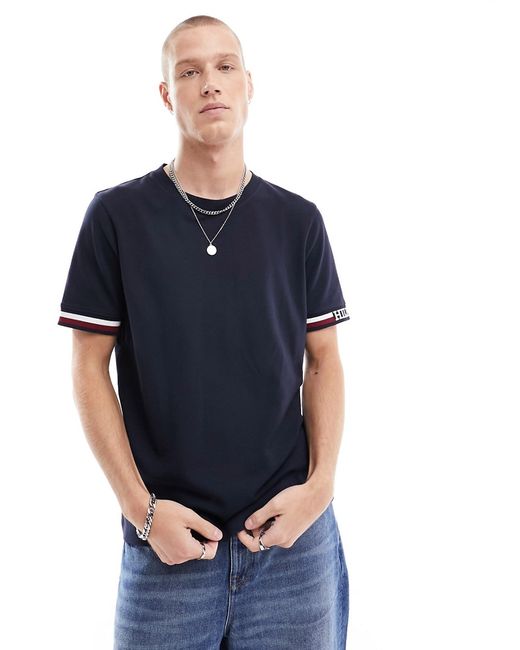 Tommy Hilfiger monotype bold tipping t-shirt navy-