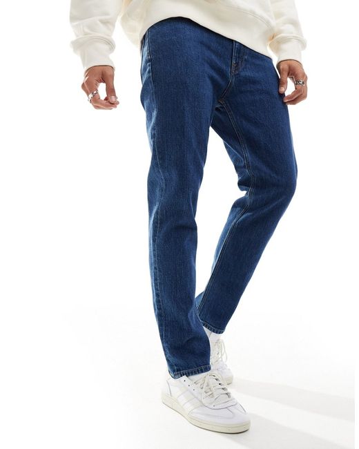 Tommy Jeans regular tapered dad jeans dark wash-