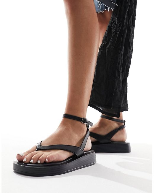 Raid toe thong flatform sandals