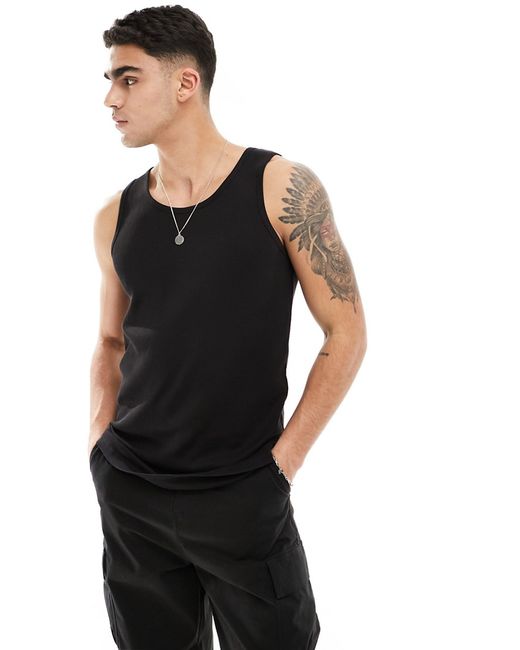 Brave Soul ribbed classic tank top