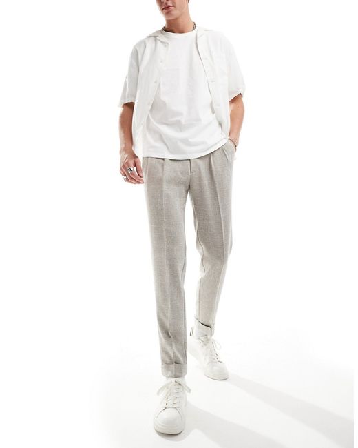 Asos Design smart slim fit chino pants light texture