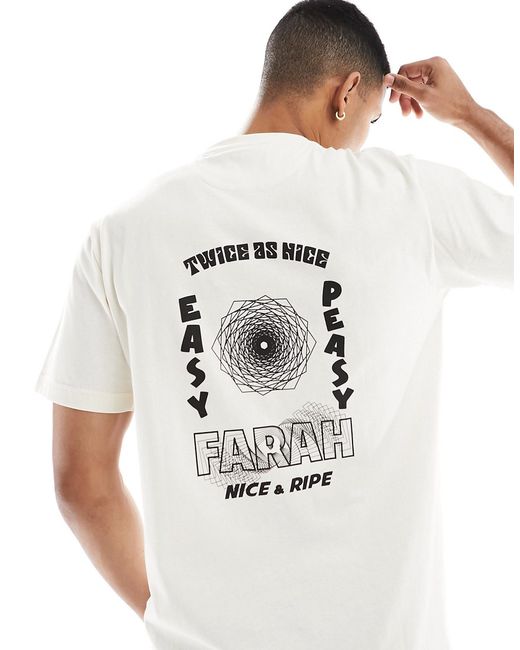 Farah moore backprint t-shirt