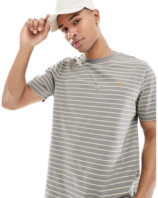 Farah oakland stripe t-shirt