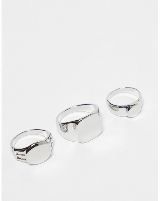 Faded Future 3 pack of signet rings