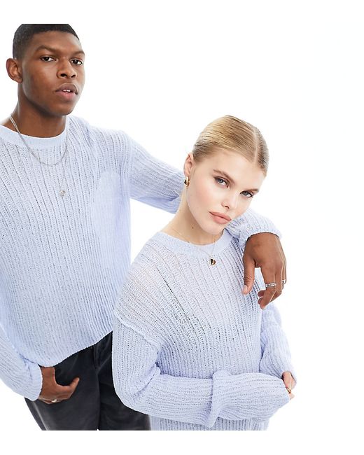 Weekday open-knit sweater pale exclusive to