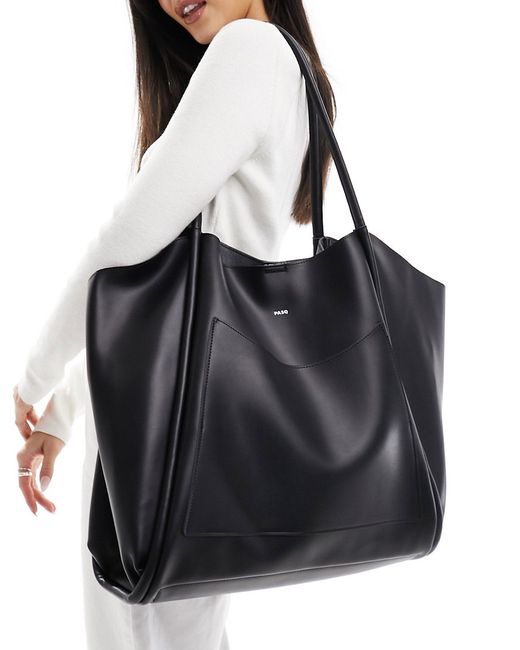 Pasq oversized slouch tote bag with removable pouch