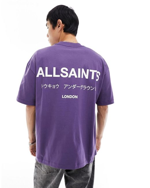 AllSaints Underground oversized T-shirt