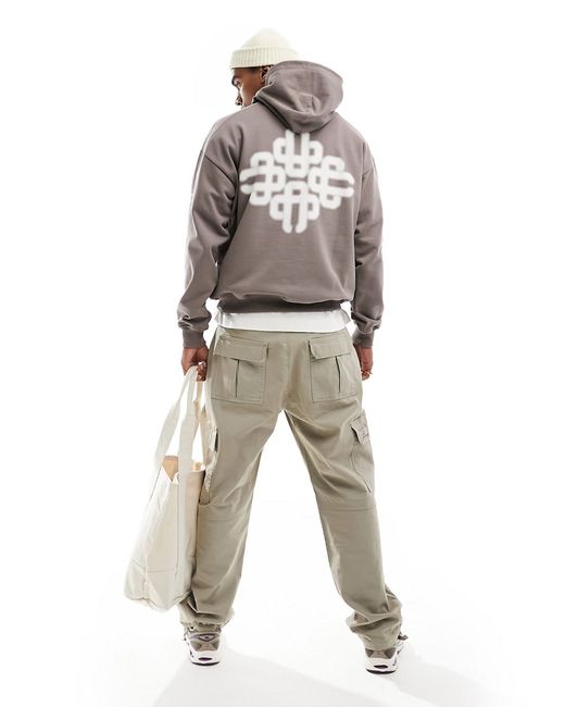 The Couture Club blurred emblem graphic hoodie