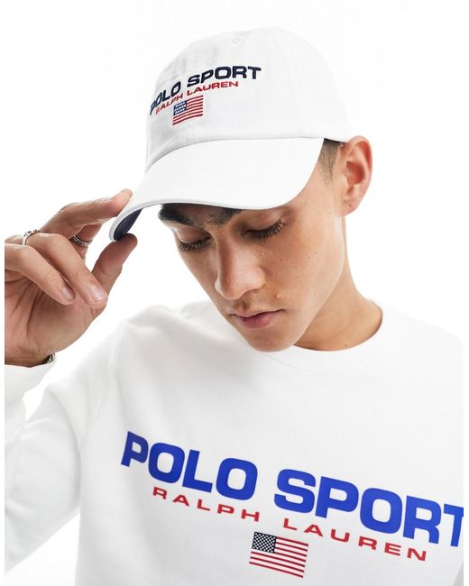 Polo Ralph Lauren Sport Capsule logo twill baseball cap