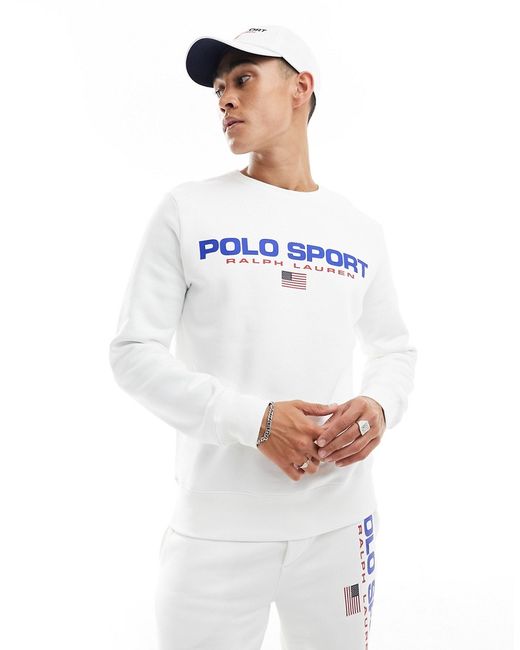 Polo Ralph Lauren Sport Capsule logo front sweatshirt