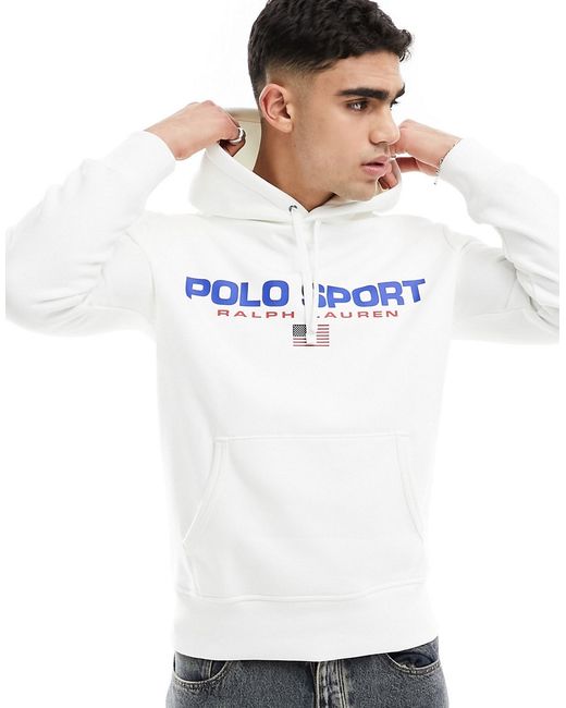 Polo Ralph Lauren Sport Capsule logo front hoodie