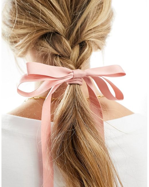 Asos Design hair tie with bow detail