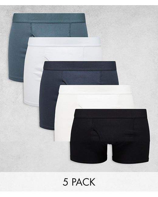 Weekday 5-pack boxer briefs black and white