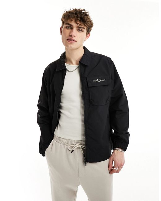 Fred Perry ripstop overshirt