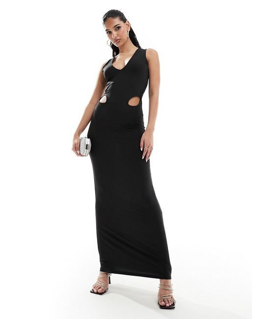 Asos Design hip cut out maxi dress