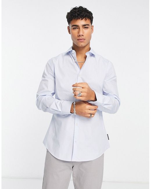 French Connection skinny shirt light