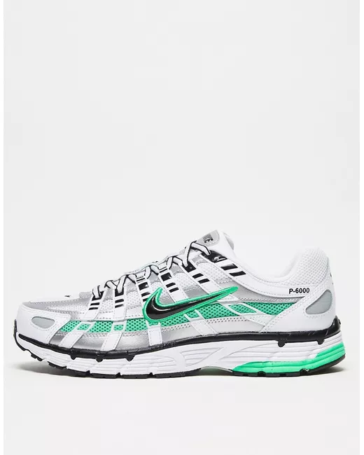Nike P-6000 sneakers black and green