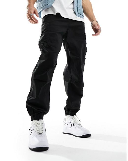 Asos Design oversized tapered cargo pants with cuff