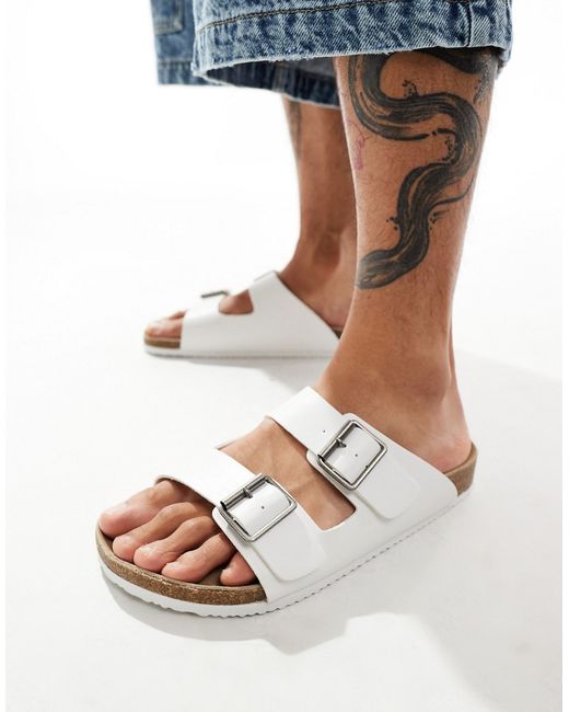 Asos Design two strap sandals