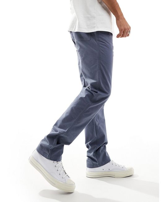 Asos Design straight fit ripstop pants