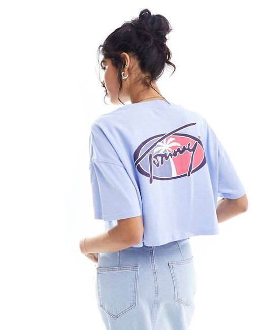 Tommy Jeans oversized cropped archive T-shirt