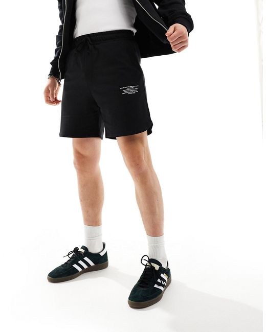 Jack & Jones jersey shorts with print
