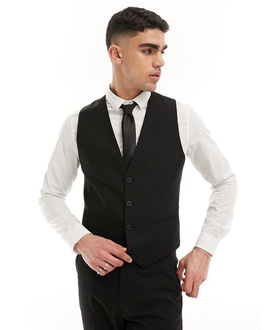 Asos Design slim suit vest